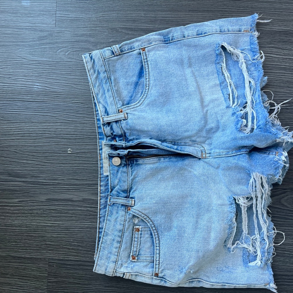 Topshop Moto Jean Shorts